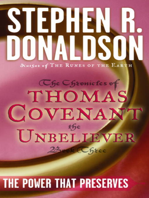 Title details for The Power That Preserves by Stephen R. Donaldson - Wait list